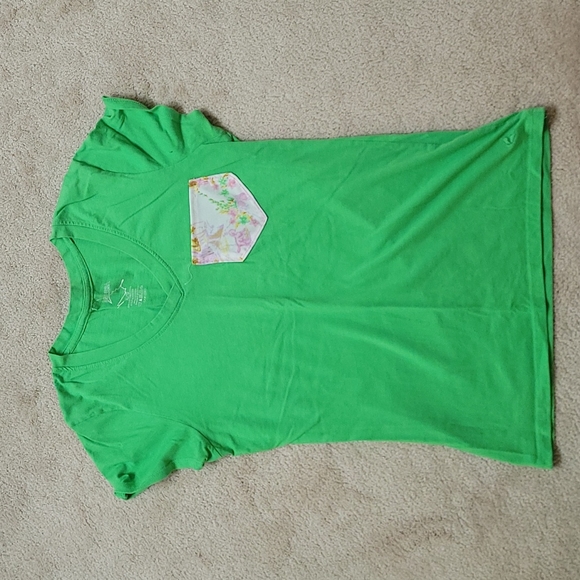 Vintage green hand sewn pocket t-shirt - Picture 1 of 2